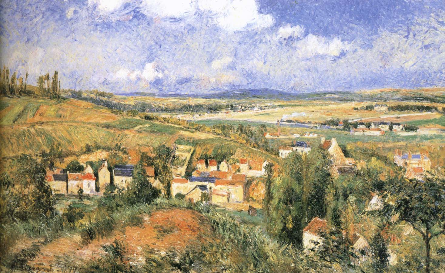 Camille Pissarro Pang plans Schwarz summer